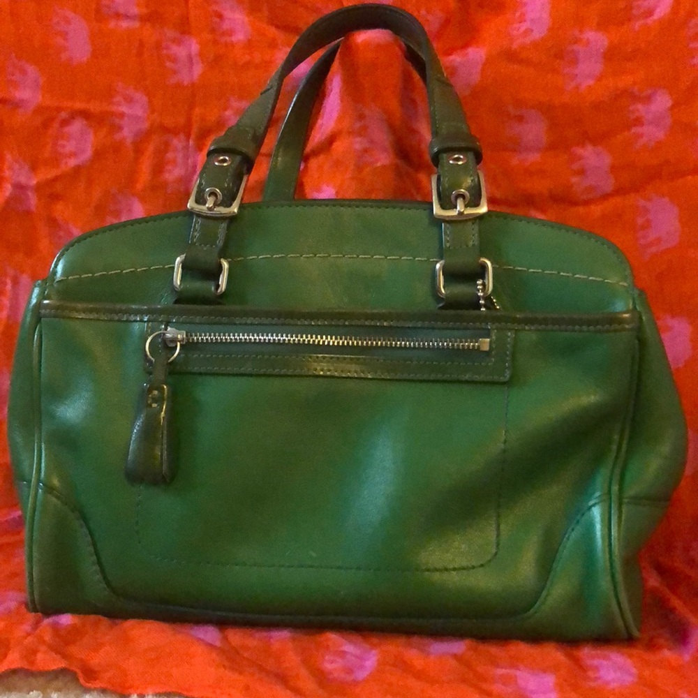 Green Coach Arm Bag